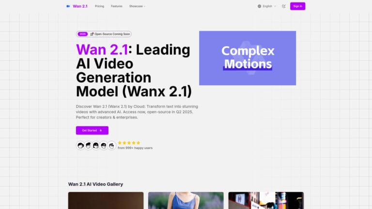 New Wan 2.1 AI Tool Review