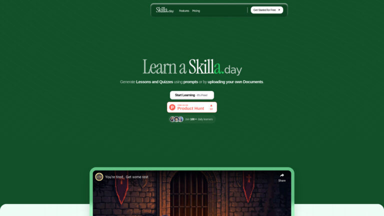 Popular Skilla.day AI Tool Review