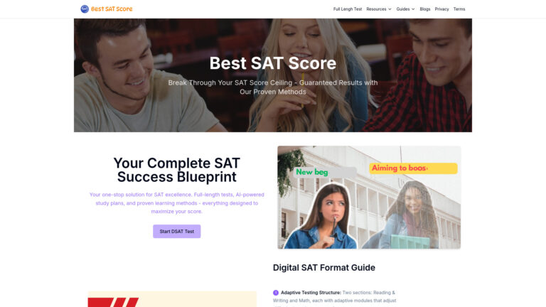 Best Best Sat Score AI Tool Review