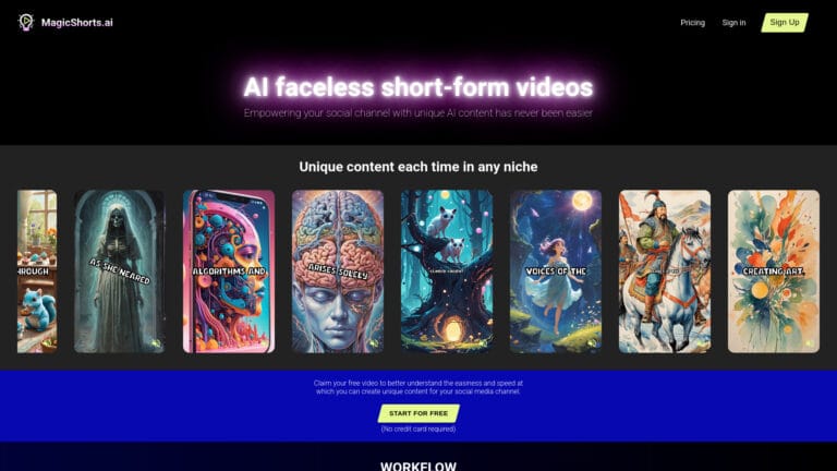 Free Magicshorts.ai AI Tool Review