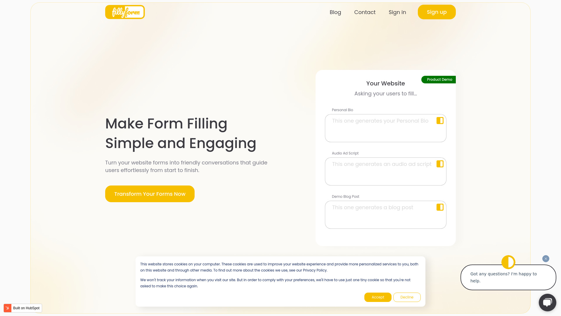 FillyForm logo