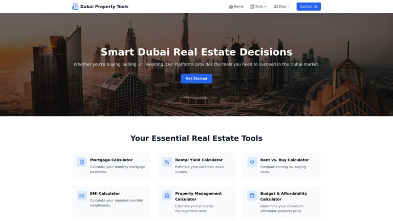 Top Dubai Real Estate Decisions AI Tool Review