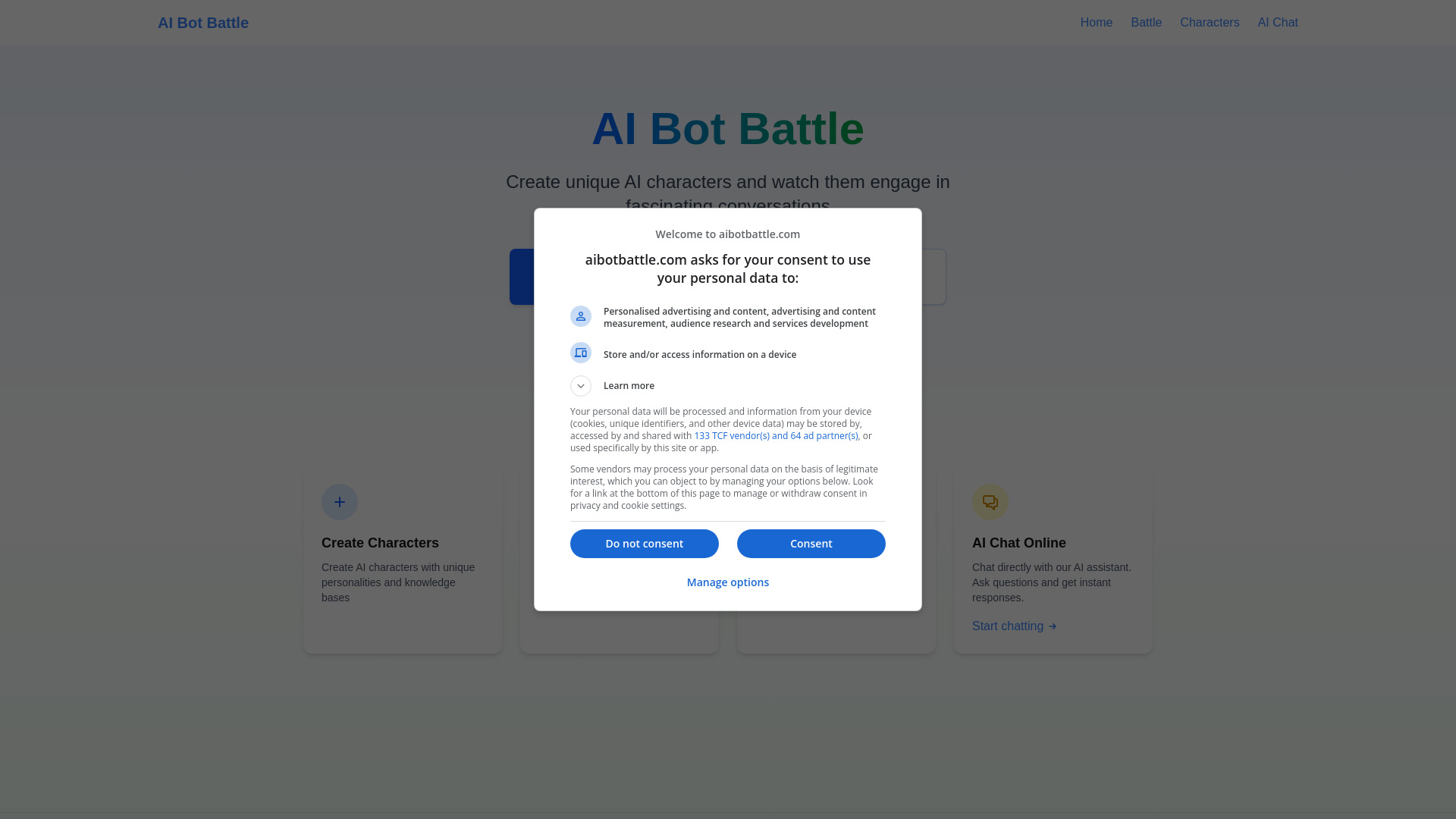 AI Bot Battle logo