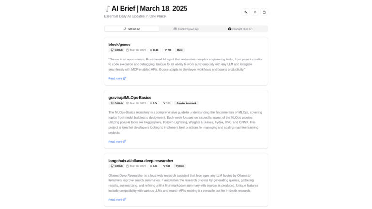 Trending AI Brief AI Tool Review