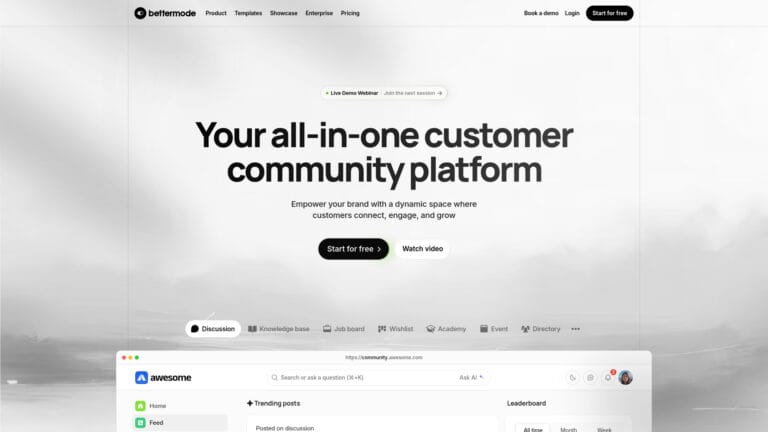 Advanced Bettermode AI Tool Review