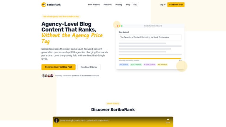 Free Scriborank AI Tool Review