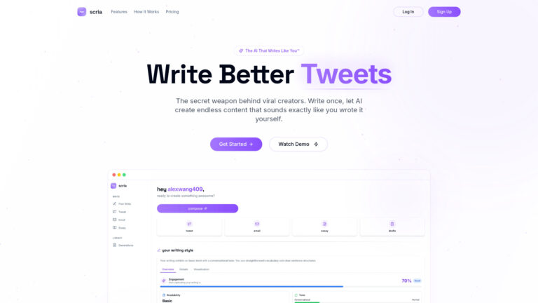 Free Scria AI AI Tool Review