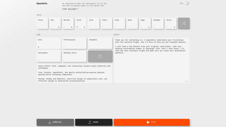 Trending Openai.fm AI Tool Review