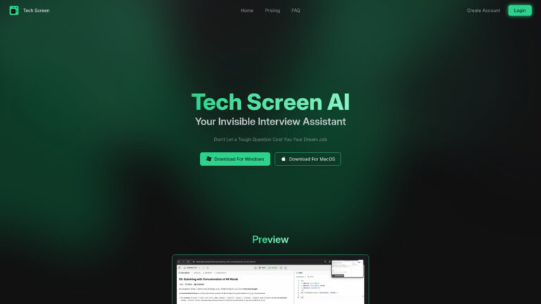 Top Tech Screen AI Tool Review