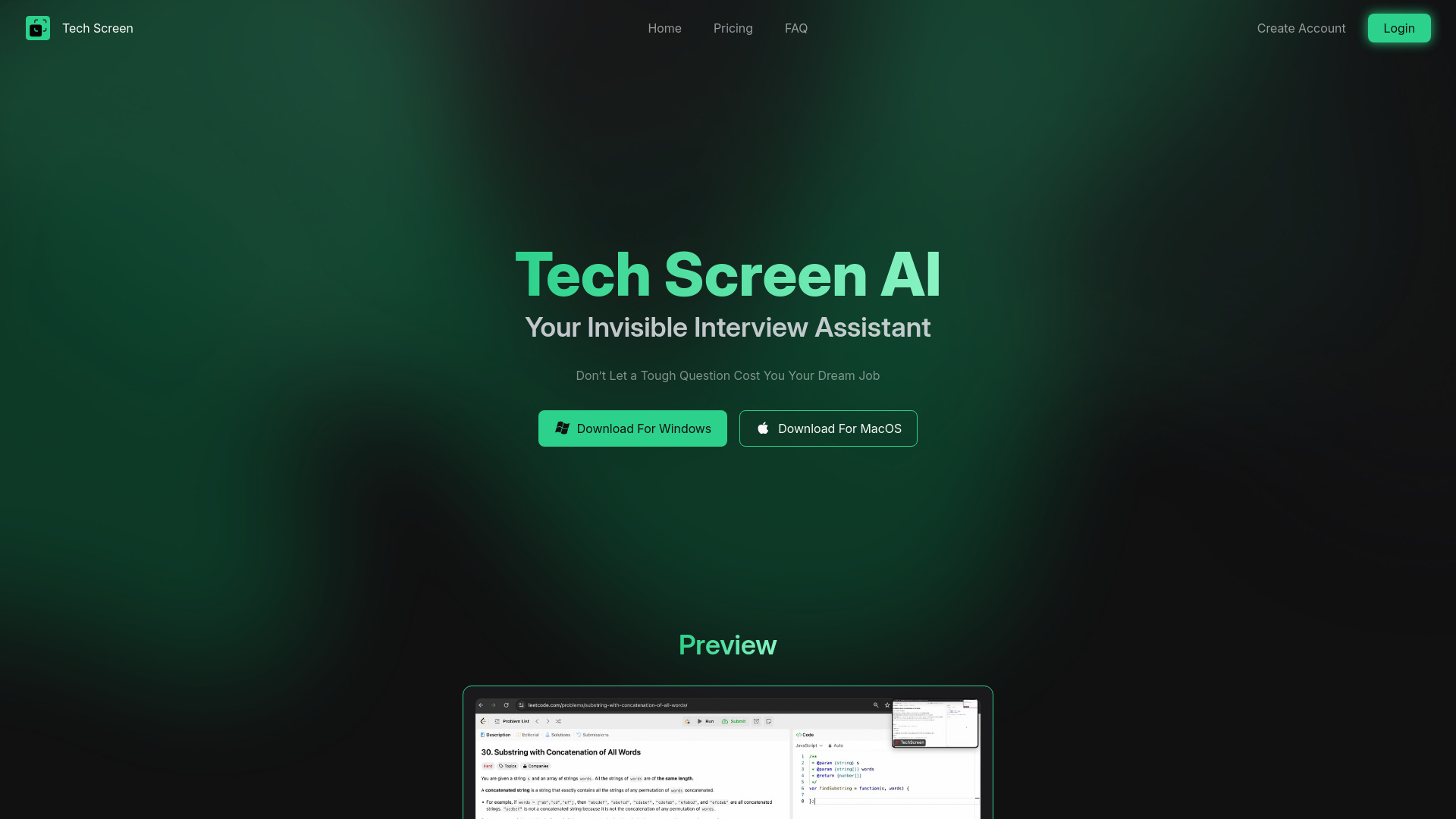 Tech Screen logo