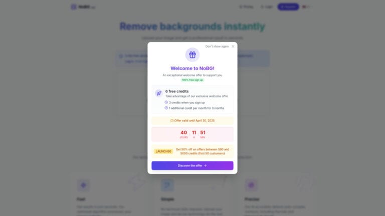 Trending Nobg.app AI Tool Review