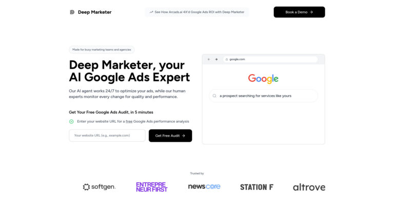 New Deep Marketer AI Tool Review