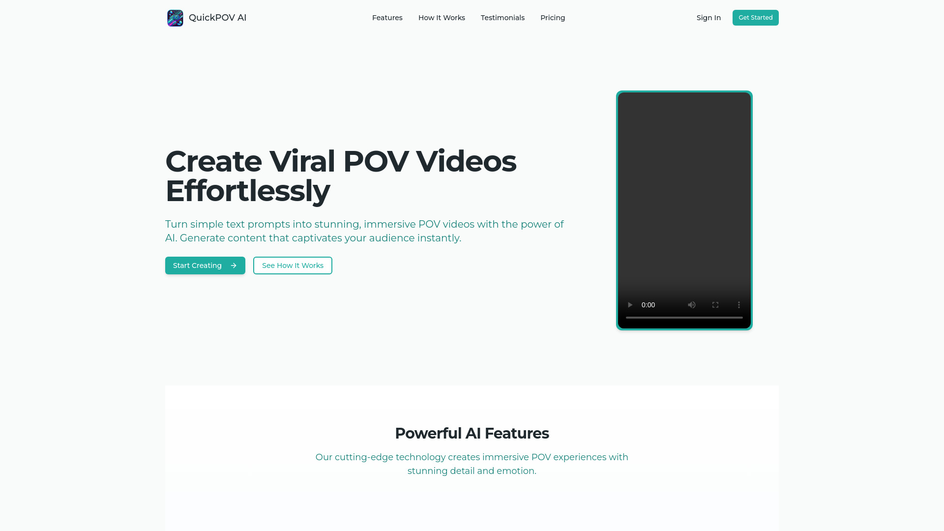 QuickPOV AI logo