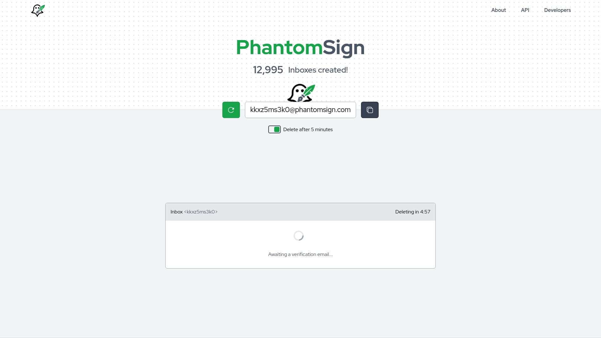 PhantomSign logo