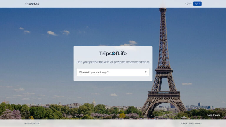 Best Tripsoflife AI Tool Review
