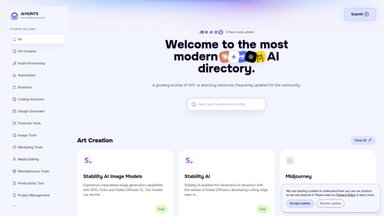 Popular AIhunt AI Tool Review