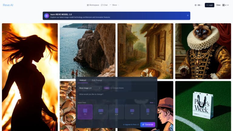 Popular Reve AI AI Tool Review