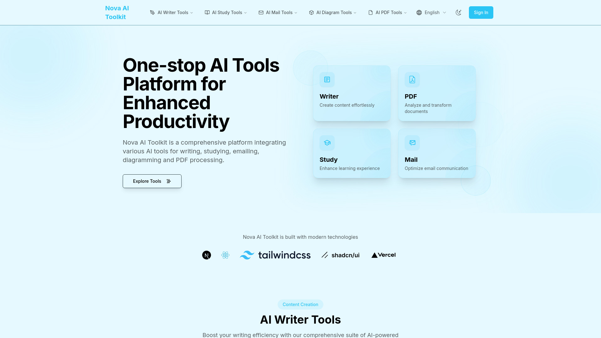 Nova AI Toolkit logo