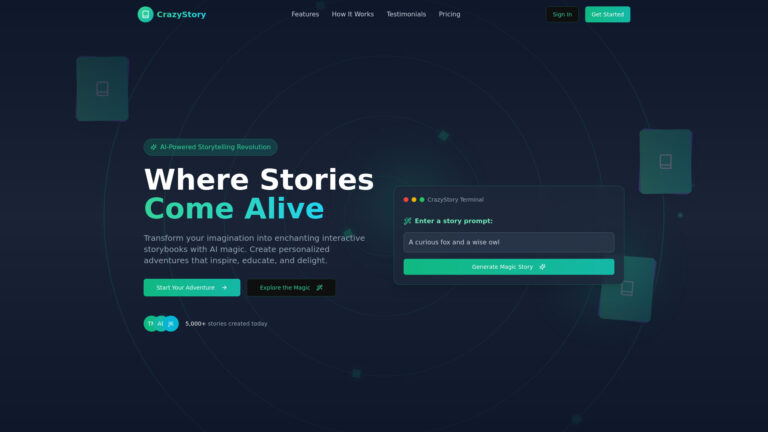 Free Crazystory AI Tool Review