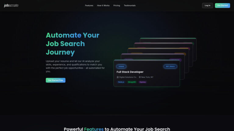 Innovative Jobamate AI Tool Review
