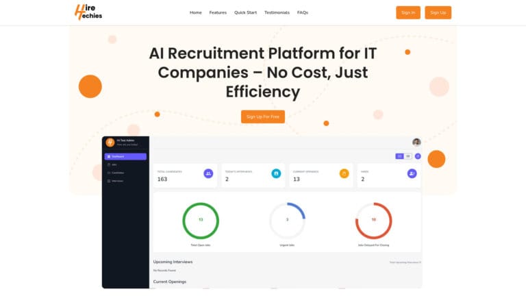 Powerful Hiretechies AI Tool Review