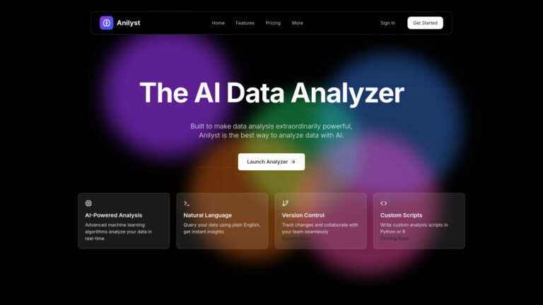 Innovative Anilyst AI Tool Review
