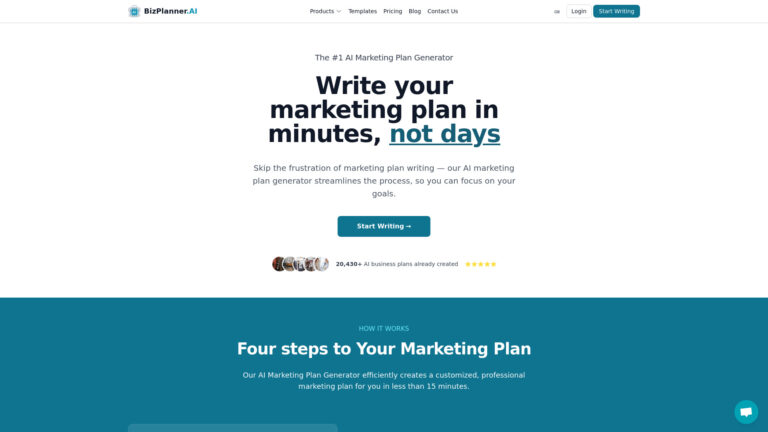 Powerful Bizplanner AI AI Tool Review
