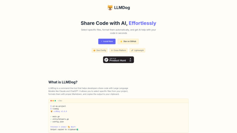 Powerful Llmdog AI Tool Review