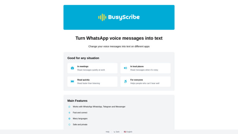 Smart Busyscribe AI Tool Review