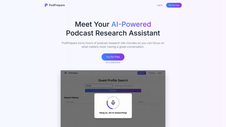 New Podprepare AI Tool Review