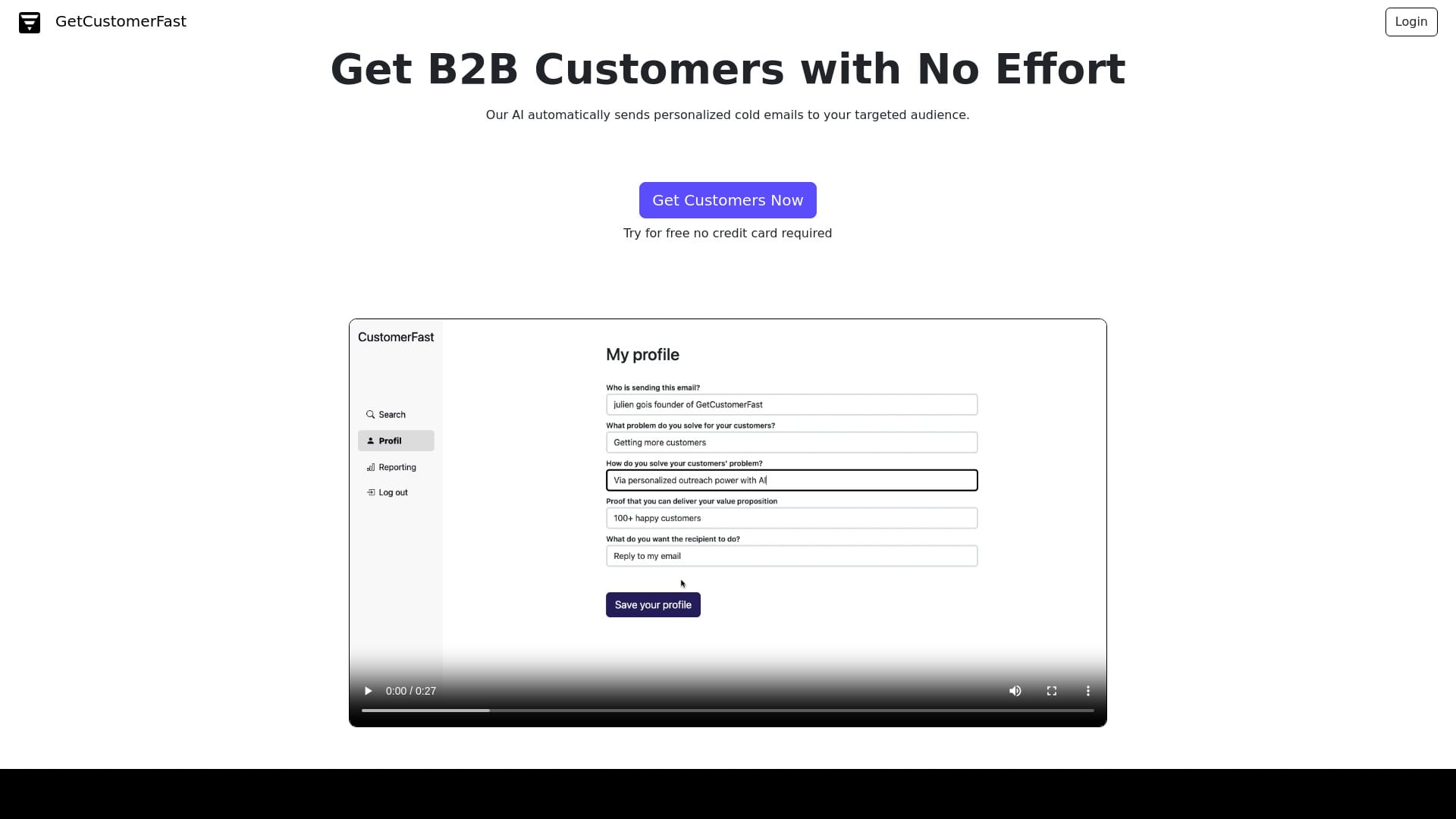 GetCustomerFast logo