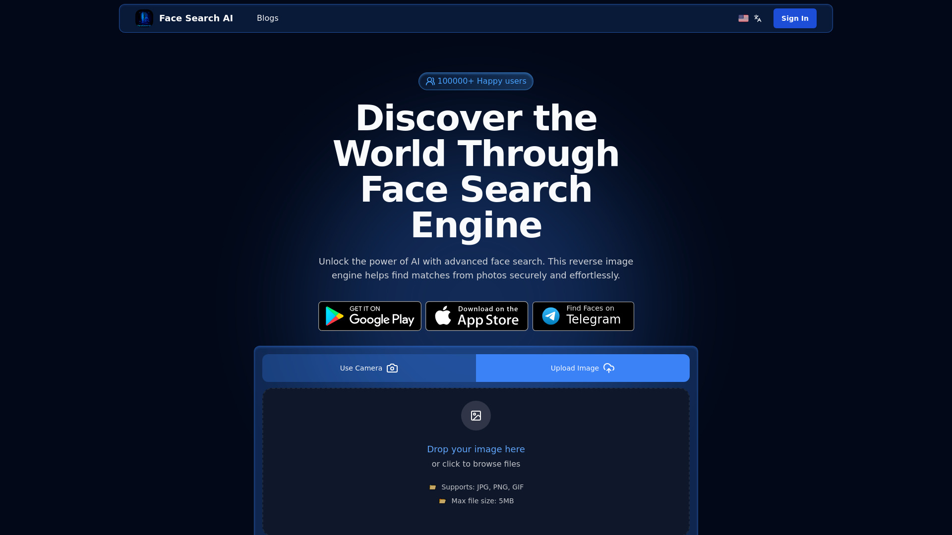 FaceSearch AI logo