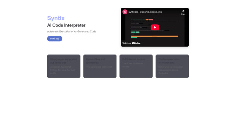 Innovative Syntix AI Tool Review