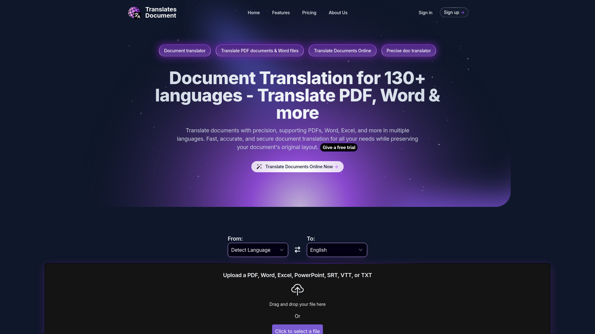 TranslatesDocument logo