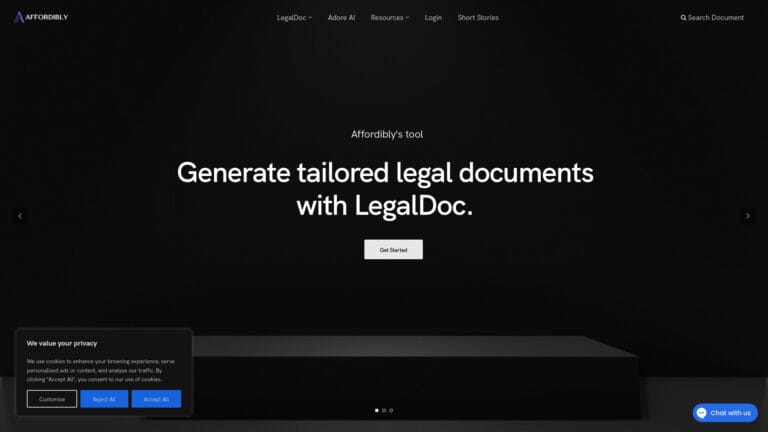 Smart Affordibly Legaldoc AI Tool Review