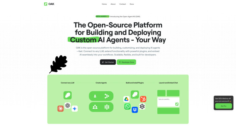New Oak (open Agent Kit) AI Tool Review