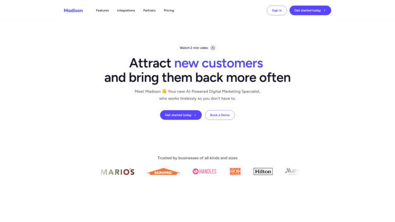 Free Madison AI AI Tool Review