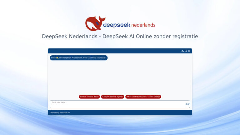 Best Deepseek Nederlands AI Tool Review