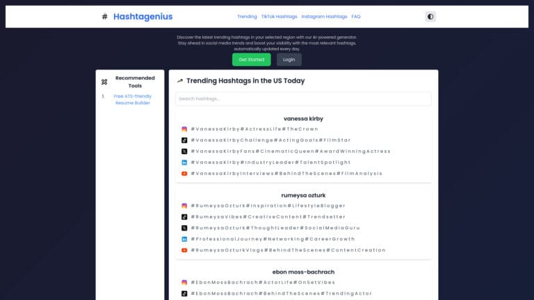Trending Hashtagenius AI Tool Review