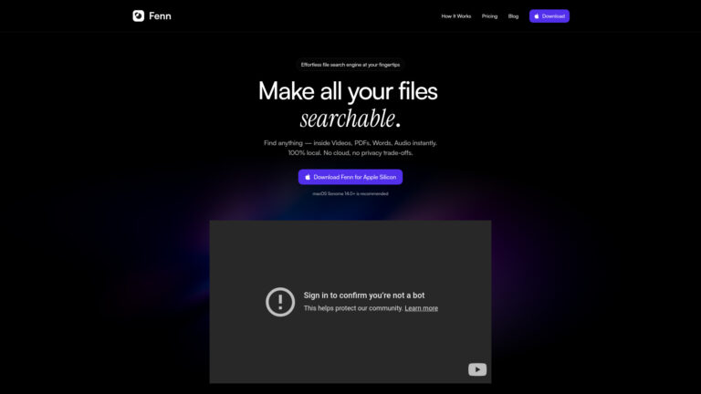 New Fenn AI Tool Review