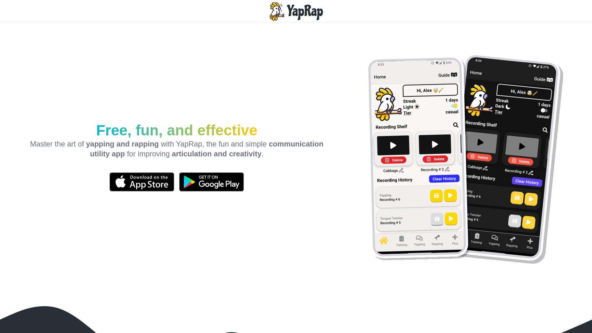 YapRap logo