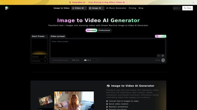 Best Dream Machine AI Online AI Tool Review