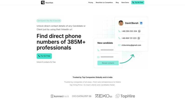 Free Reachfast.ai AI Tool Review