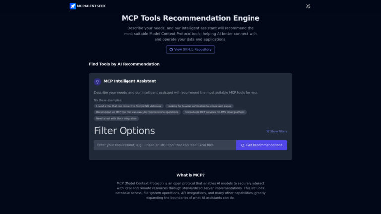 Best Mcpagentseek AI Tool Review