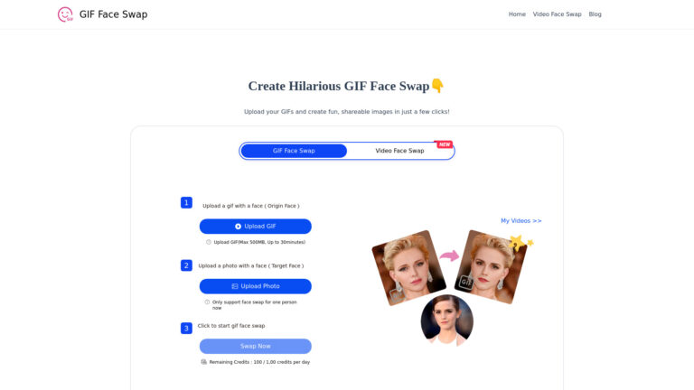 Smart Gif Face Swap AI Tool Review