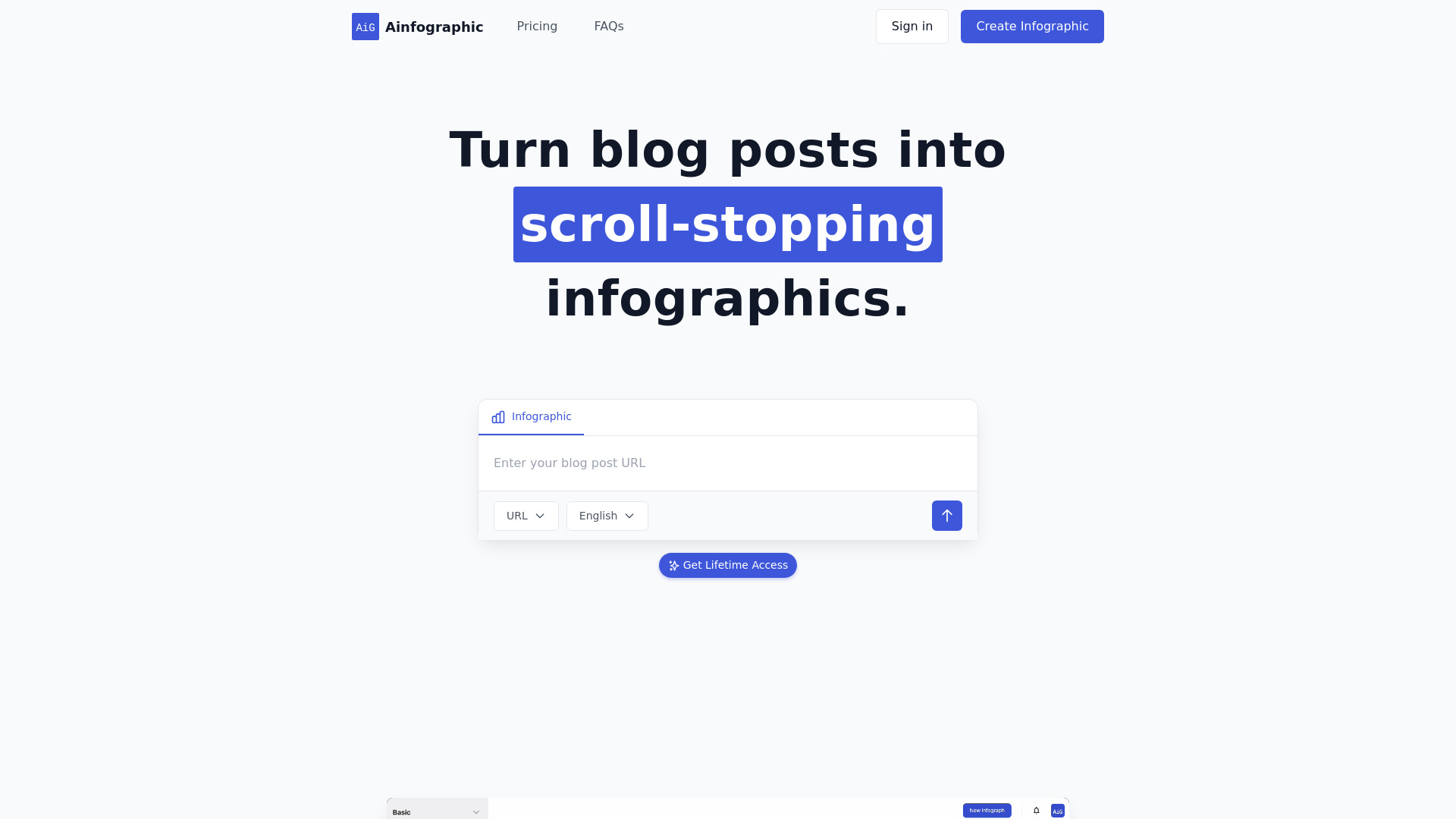 Ainfographic logo