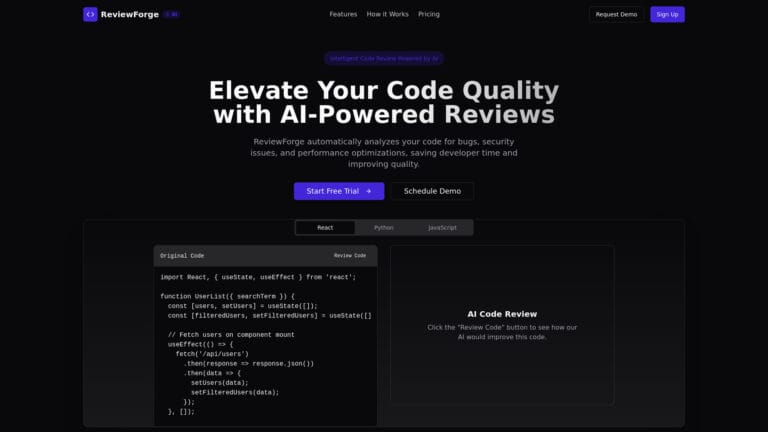 Free Reviewforge AI Tool Review