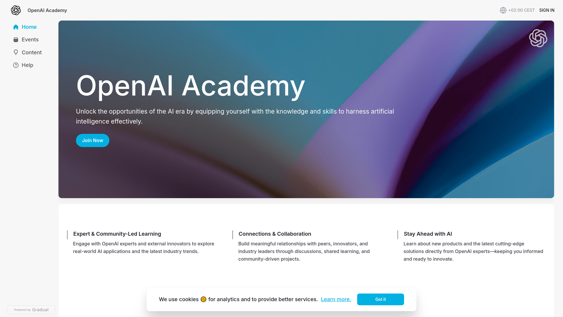 OpenAI Academy logo