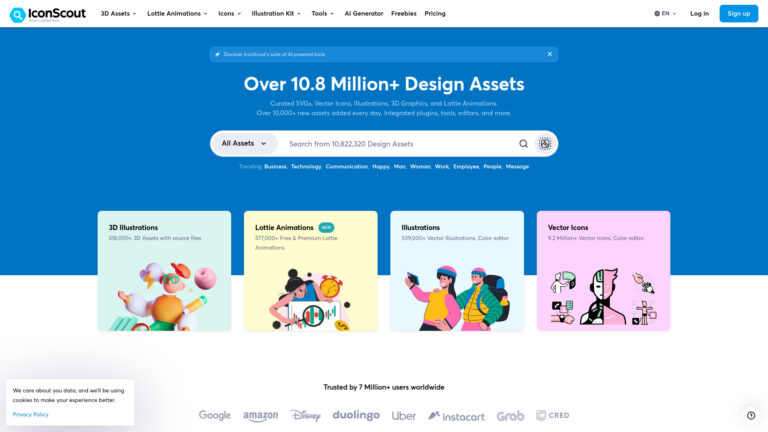 Smart Iconscout AI Tool Review