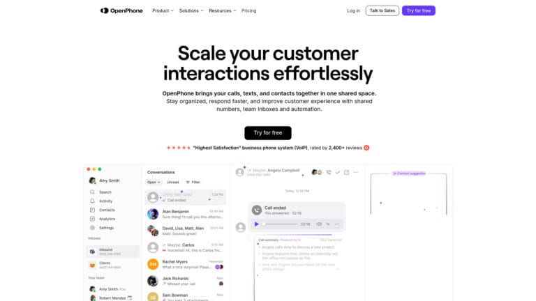 New Openphone AI Tool Review
